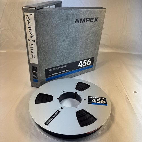 Ampex 456 studio - ampex, tape