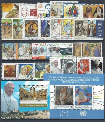 2015 vaticano annata completa - 2015,