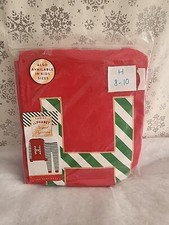 Pigiama Donna H Alfabeto Rigato Elfo Natale Pjs UK 8-10 Nuovo Idea Regalo Natale