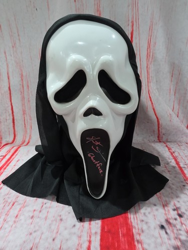 Maschera ghostface firmata - maschera,