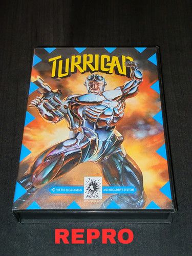 Turrican mega drive repro - turrican,, drive,
