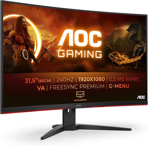 Aoc gaming c32g2ze monitor - gaming,