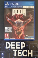 DOOM VFR PS4 PAL ITA NUOVO DA ESPOSIZIONE NEGOZIO PLAYSTATION VR RICHIEDE