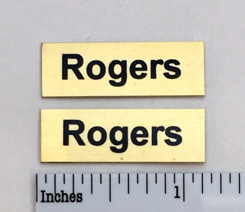 Rogers speaker grill - grill, badge