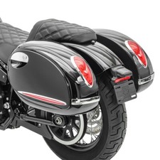 Sacoches rigides Alabama 33l Honda Shadow VT 125/ 600/ 750 C, VF 750 C Magna