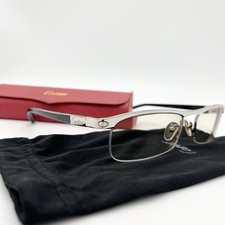 Occhiali Cartier logo inciso