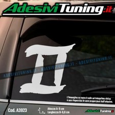 Adesivo Simbolo Gemelli