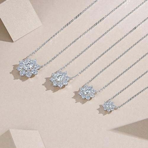 Collana con ciondolo - , girasole