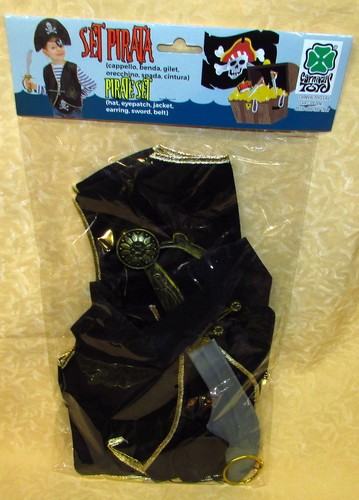 Art carnevale set - set, pirata