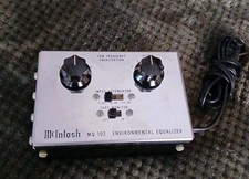 Equalizzatore ambientale McIntosh MQ102! Funzionante Buono. Bellissimo aspetto! 