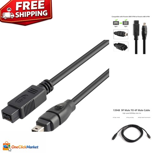 Cavo firewire 800 400 piedi - cavo, 6
