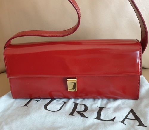 Borsa furla rosso smaltato - rosso,