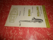 spartiti musicali vintage-BOBO - ROLLING SAX TENORE - ED.MUS.DE.MA.RA