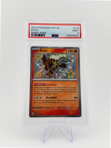 Pokemon entei 112 - 112/091, shiny