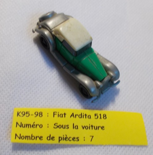Kinder voiture ancienne - kinder,