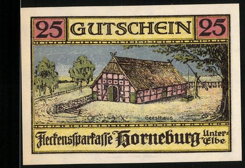 Notgeld horneburg 1921 - notgeld, 1921,