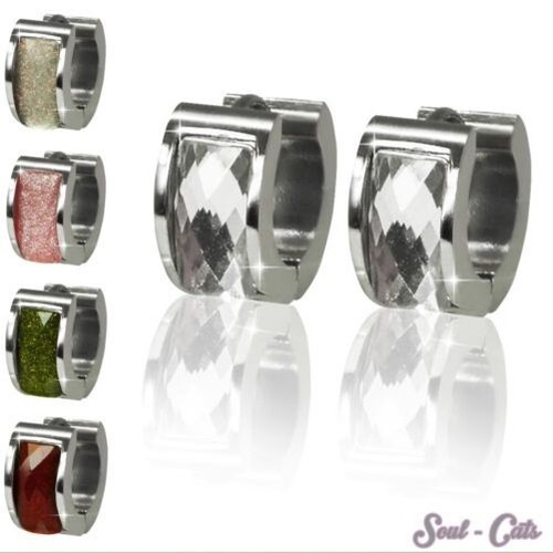 Cerchi acciaio inox orecchini - cerchi,
