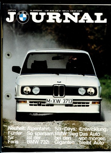 Quaderno giornale bmw 79 - giornale, 6/79