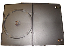 20 pezzi CUSTODIE DVD SLIM 1 DISCO 7MM NERA