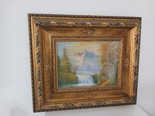 Vintage 70x55 Gold Wooden