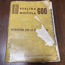 Fiat Multipla 600 Berlina Catalogo Riparazioni