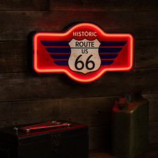Insegna Route 66 LED Neon