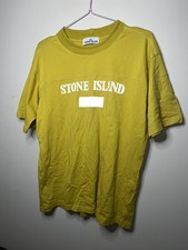 T-shirt Stone Island gialla