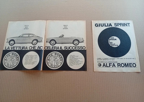 Alfa romeo giulia sprint - alfa,
