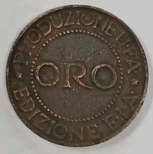 GETTONE BRIGITTE HELM ORO PRODUZIONE U.F.A EDIZIONE E.I.A. BRONZO 