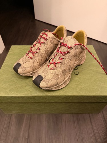 Gucci sneaker beige - gucci,
