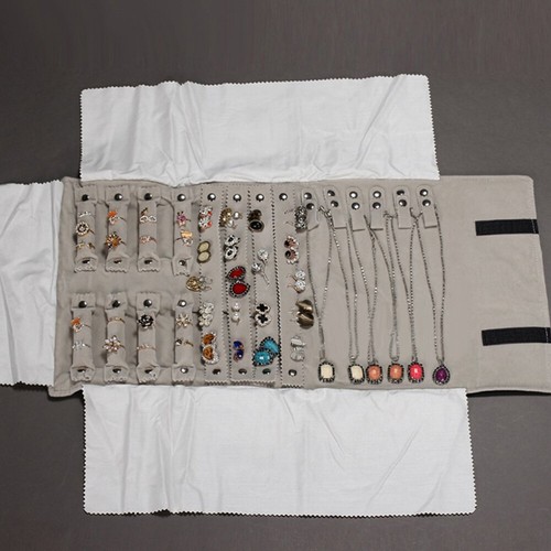 Foldable jewelry organizer - foldable,