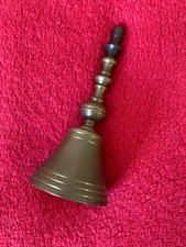 Fantastica Tavolo Bell Campana a Mano IN Ottone Mercato di Natale 15cm