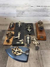 Vintage morse code telegraph - vintage,