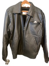 giacca pelle americana vintage