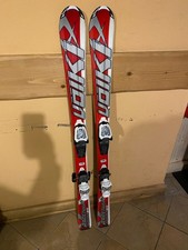 SCI USATI VOLKL JUNIOR MISURA 130 cm IN BUONE CONDIZIONI