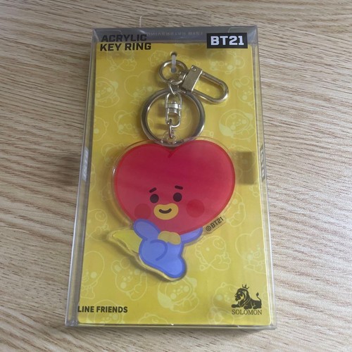 Bt21 portachiavi acrilico tata - portachiavi,