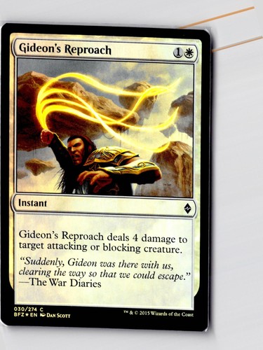 Gideon reproach common - reproach,