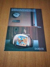 DAMIANI EGO OVERSIZE GMT LIMITED EDITION OROLOGIO WATCH VINTAGE AD PUBBLICITA