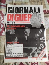 Giornali Di Guerra 87 - Il Governo Parri - Giugno 1945 - l'Unità - Avanti!