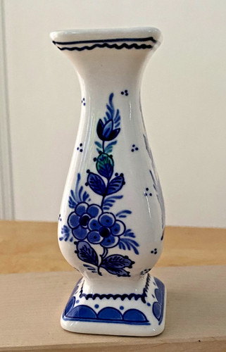 Vaso miniatura vintage dipinto
