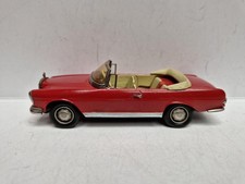 MEGA RARO METALLO BIANCO MoNoFe Mercedes 220SE Cabrio 1:43 come nuovo senza scatola