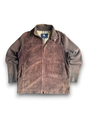 Burberry london giacca velluto - burberry,