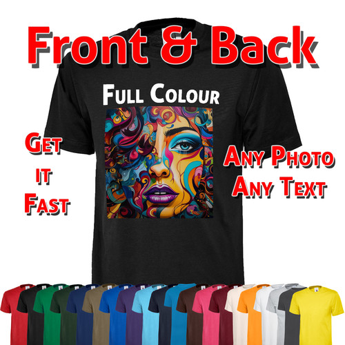 Shirt nera personalizzata - nera,