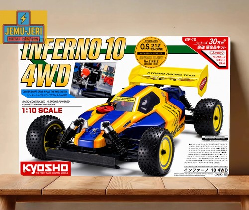 Kyosho inferno 4wd buggy - kyosho, rc
