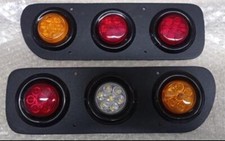 COPPIA FANALI POSTERIORI TAILLIGHTS COUPLE PER NISSAN TERRANO 2 LED