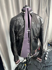 giacca patchwork pelle alexander mcqueen - campione