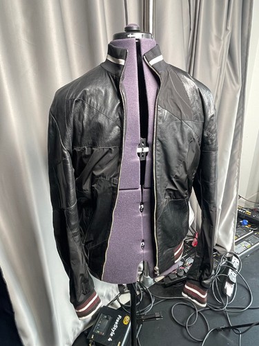 Giacca patchwork pelle - patchwork,