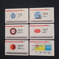 Schede Telefoniche Rara Serie completa Riproduzione Svegliette Nuova perfetta