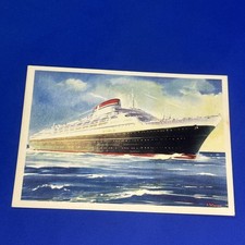 ANDREA DORIA CRISTOFORO COLOMBO NAVE CARTOLINA SOUVENIR