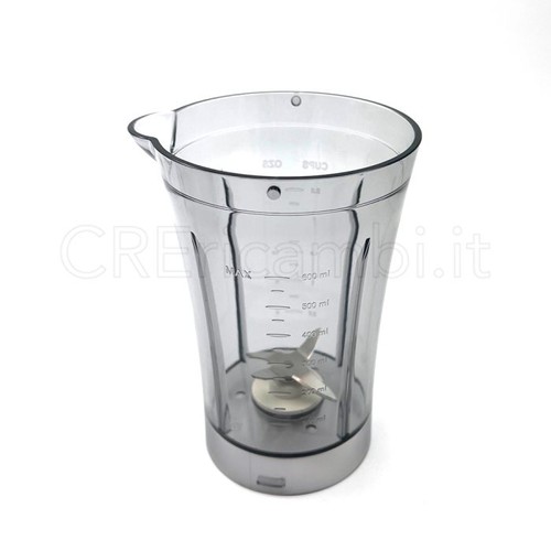 Bicchiere graduato 600ml - bicchiere,